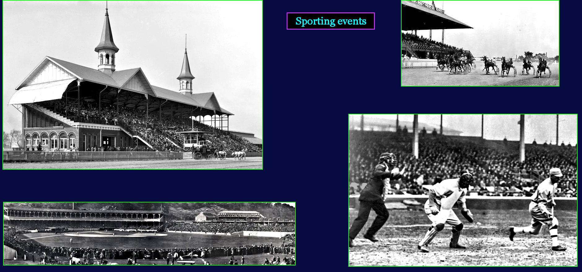 Professional sports, 1910